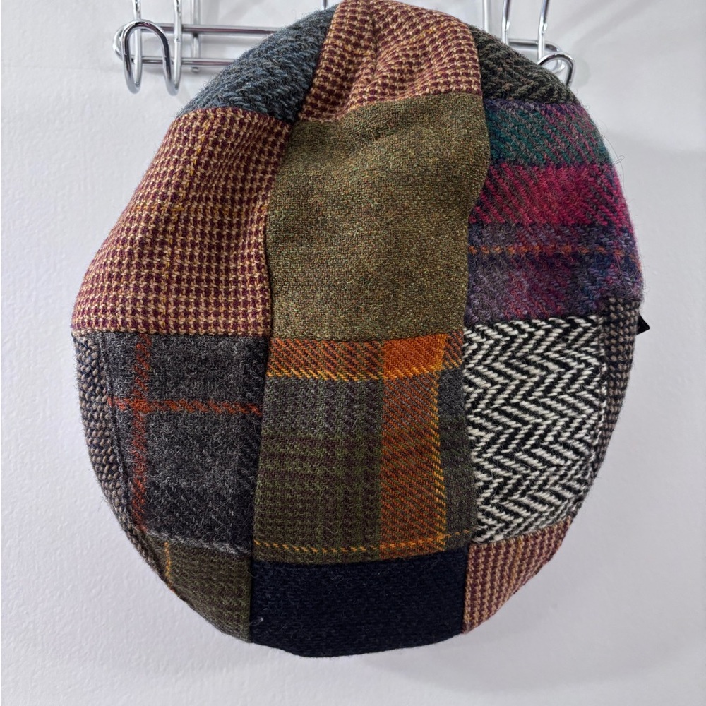 Men's Patchwork Wool Cap - image 1